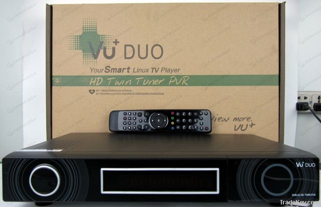 VU+ Duo HD twin satellite receiver Twin tuner Linux TV APIs free shipp