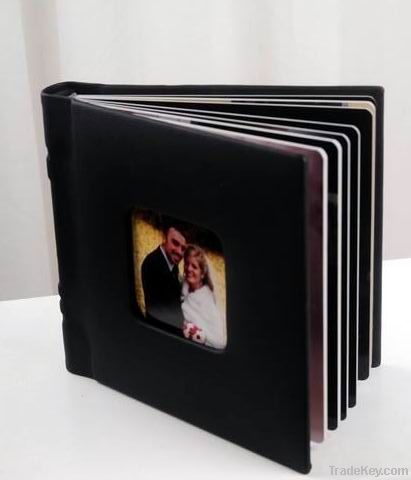wedding leather photo album
