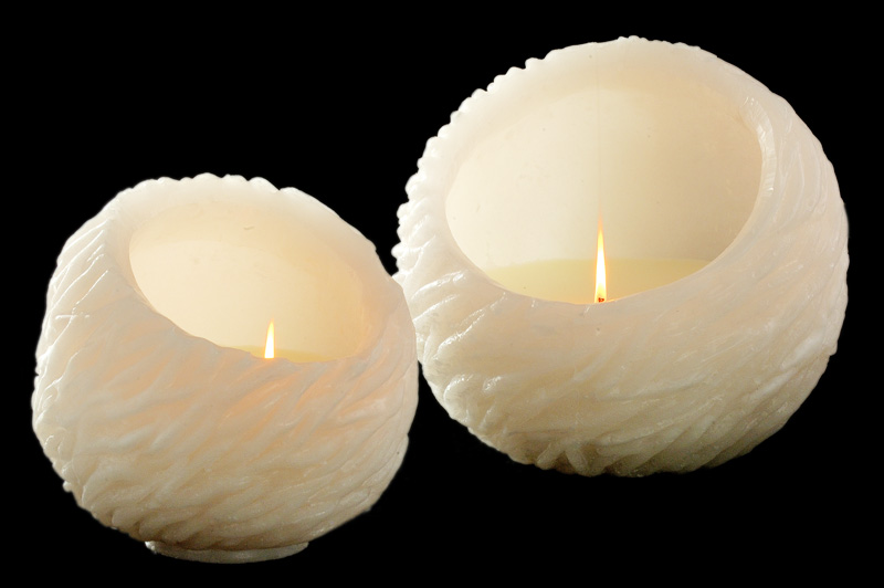 hand sculpted italian candles