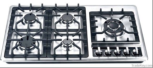 Built-in type stainless steel stove/ multi-burner stove