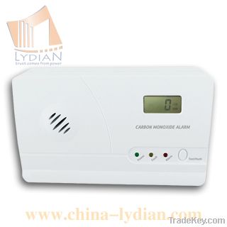 EN Approved LCD Display Carbon Monoxide Alarm