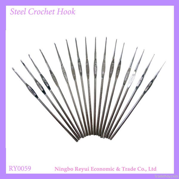 5 Inch Steel Crochet Hook