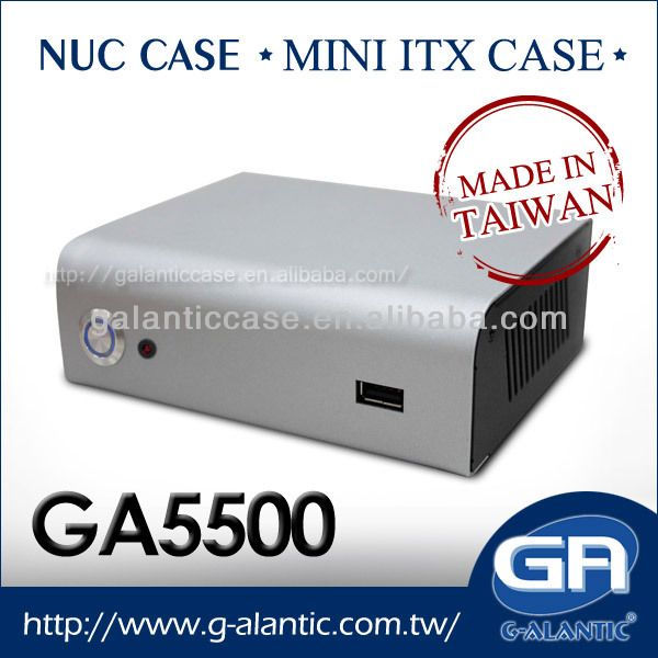 GA5500 fanless NUC case for digital signage