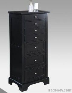 Bedford Ebony Lingerie Jewelry Armoire