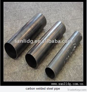 black welded steel pipes