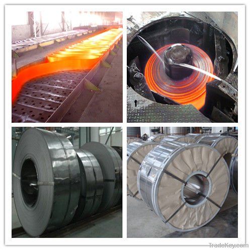 Hot/cold rolled steel strip