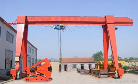Single beam gantry crane