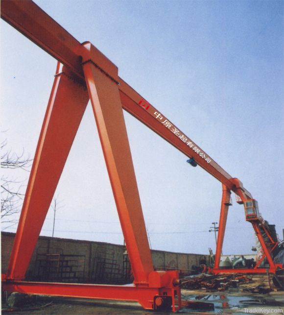 Electric travelling gantry crane