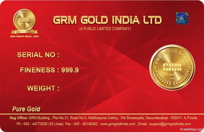 GRM GOLD COIN