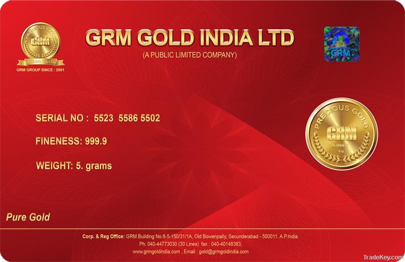 GRM GOLD COIN