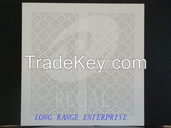Perforated Gypsum Ceiling Tile