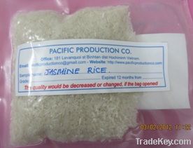 White rice, jasmine rice, glutinous rice.