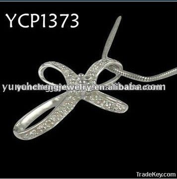 YCP1373 925 sterling silver cross pendant