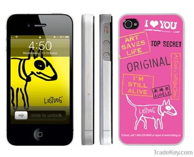 Fashion cute hard case for iphone 4s