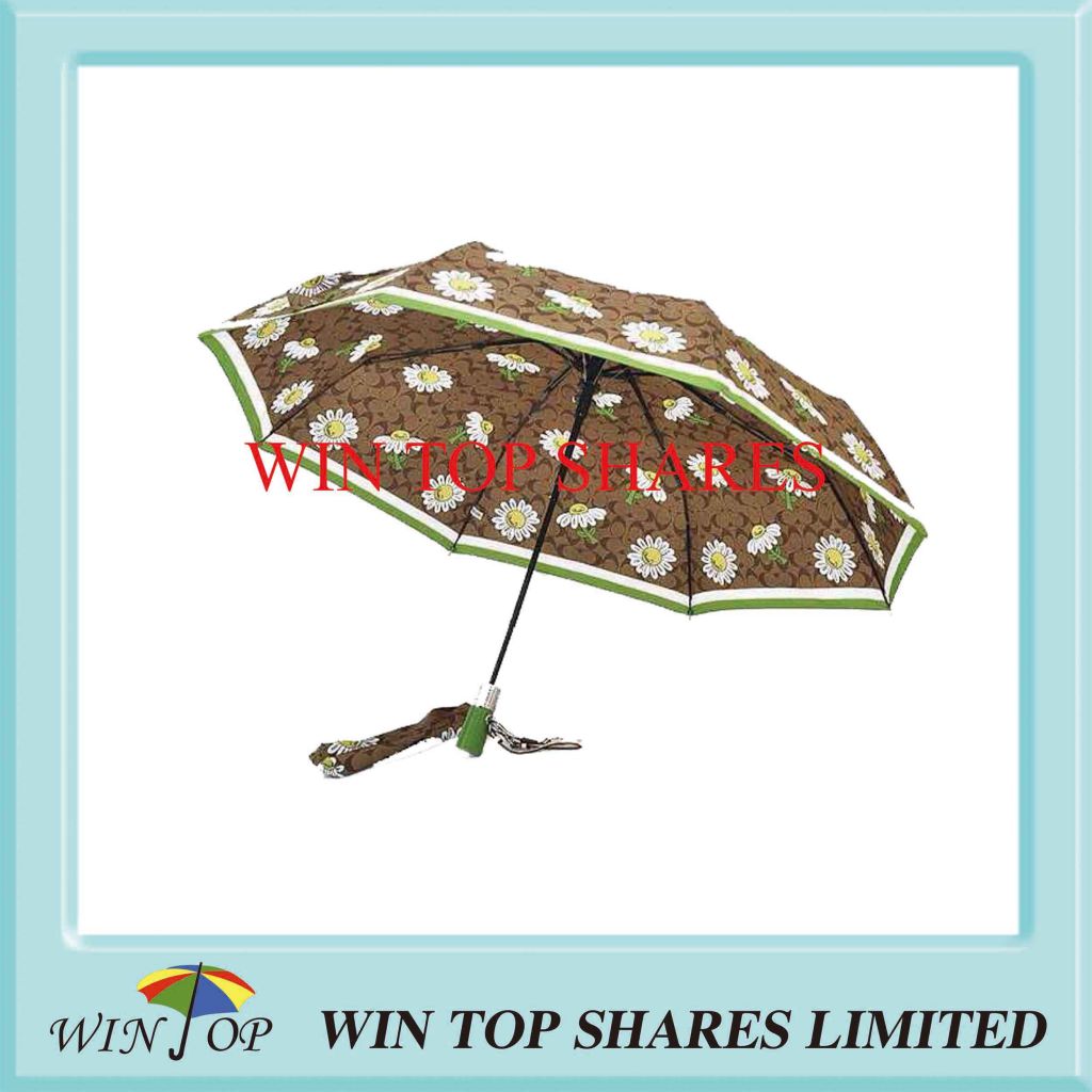 Fashion Pop up Automatic Umbrella with Lines