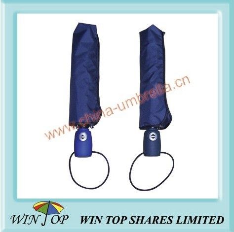 Auto open and close 3 folding Fare umbrella