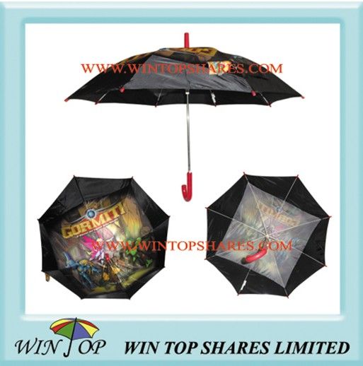 Special Authorized Kid Umbrella with Gormit Logo 