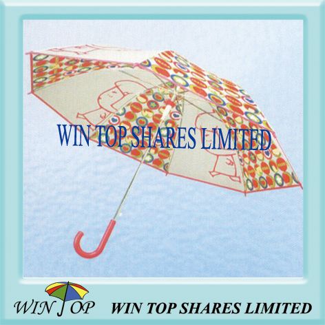 23 inch Auto Advertising Plastic Umbrella manufacture