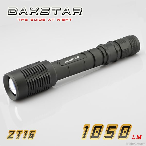 DAKSTAR CREE XM-L 1050 Lumens18650 Aluminum bike Zoom LED flashlight