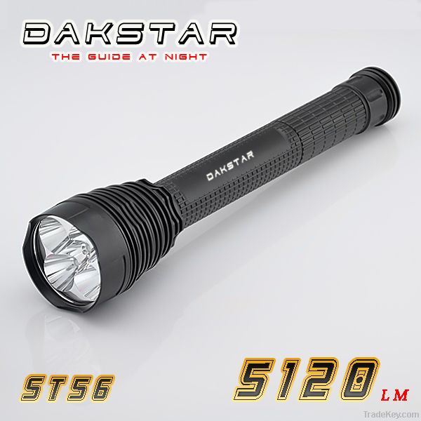 DAKSTAR CREE T6  5120 Lumens 26650 Aluminum hunting search flashlight