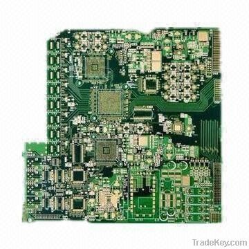 High density PCB with golden finger fortelecommunication industry