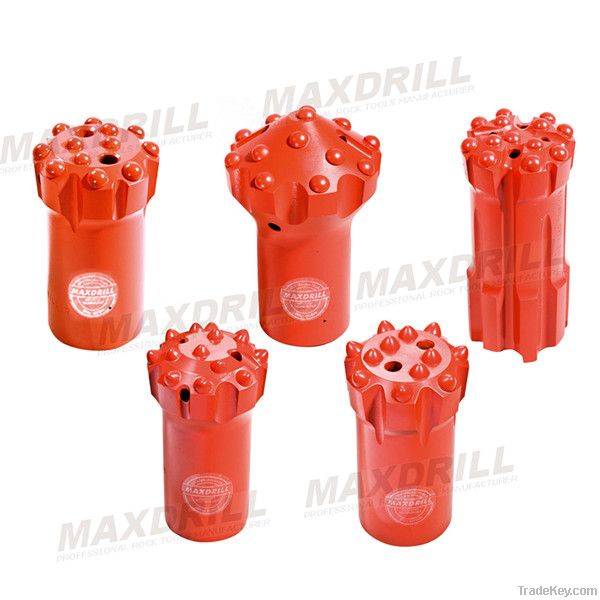 MAXDRILL Thread Button Bit