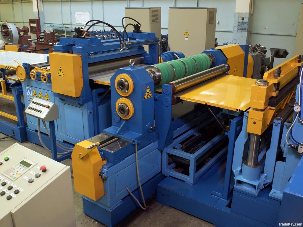 Automatic lines of transverse cutting of rolled metal