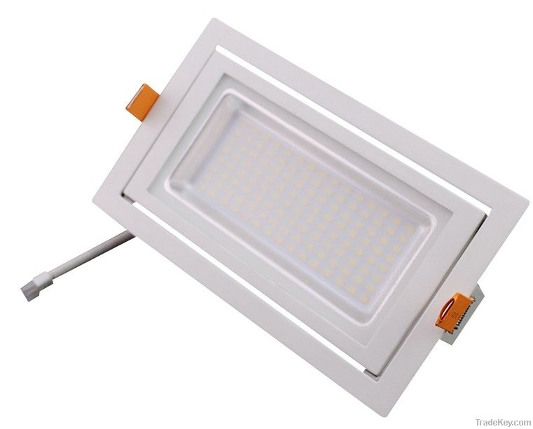 35W Dimmable led rectangular downlight