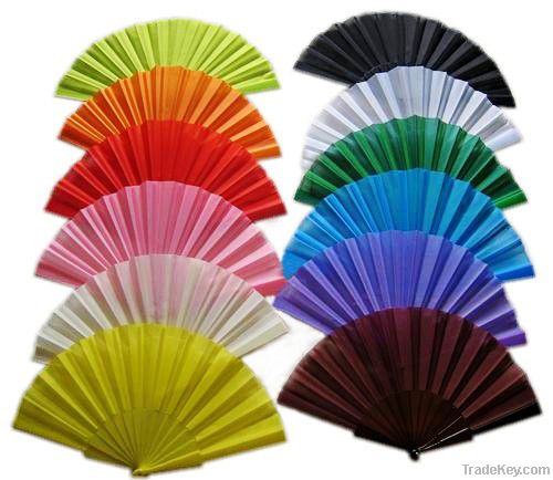 Colorful Plastic Promotion Fan