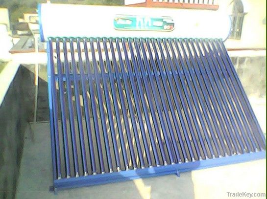 Home using solar water heater