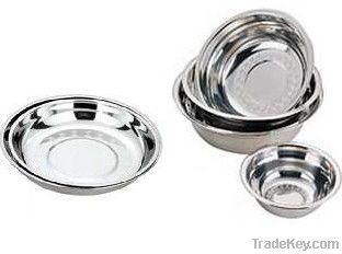 Stainless steel dish/ plate/soup plate