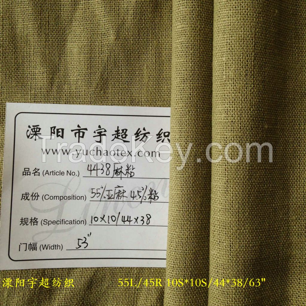 Linen rayon Fabric