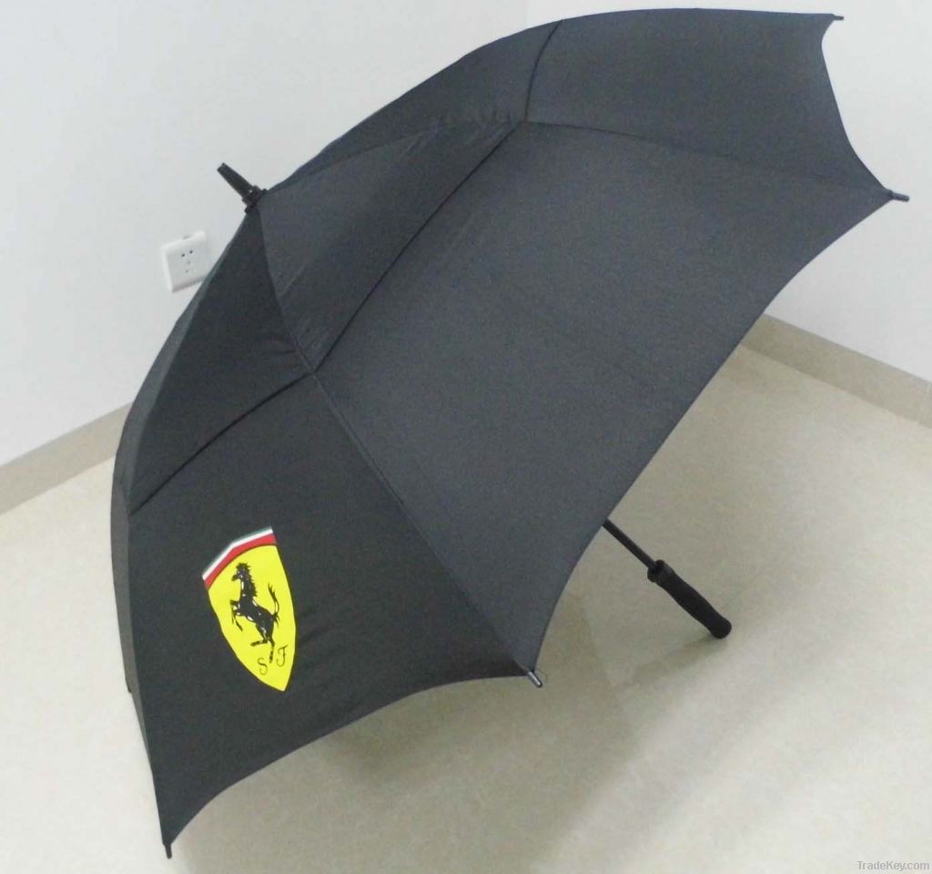 Double Canopy Golf Umbrella For Car Promotion