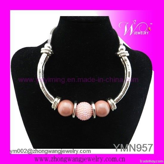 2012 Latest Fashion Bead Necklaces for Promotion