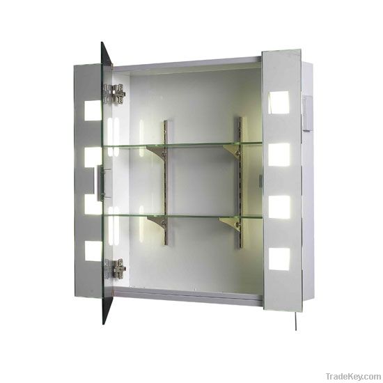 IP44 Backlit Bathroom Mirror Cabinet