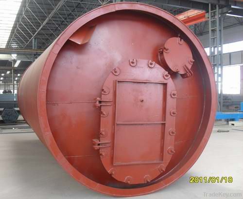 waste plastic recycling pyrolysis machine/equipment/plant