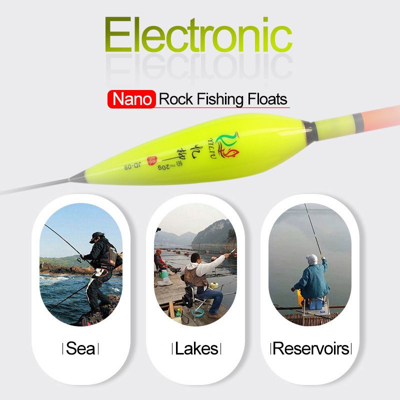 Brand New Electronic Rock Fishing Floats Led Light Luminous Nano Fishing Buoy Night Sea Angling Tackle Tools China Manufacturer