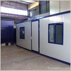 Kit container for offices and worker camps