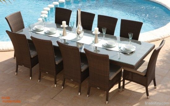 RATTAN DINING SET