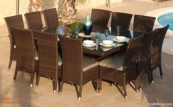 RATTAN DINING SET