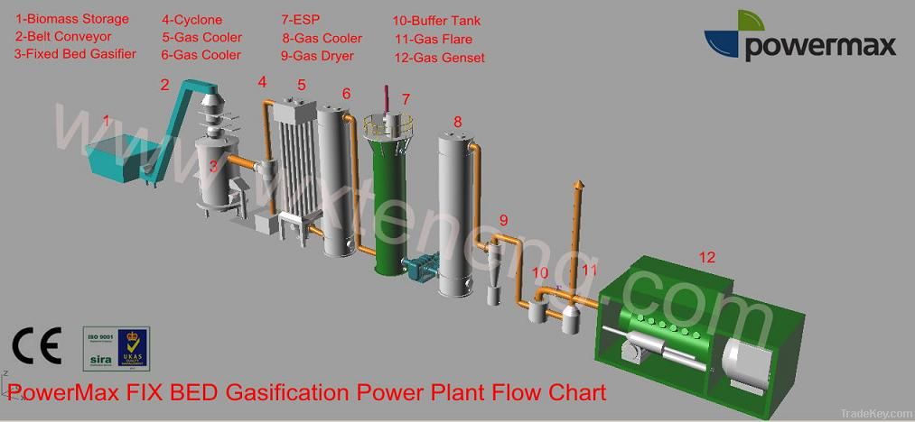 Biomass Gasification Power Generation Plant