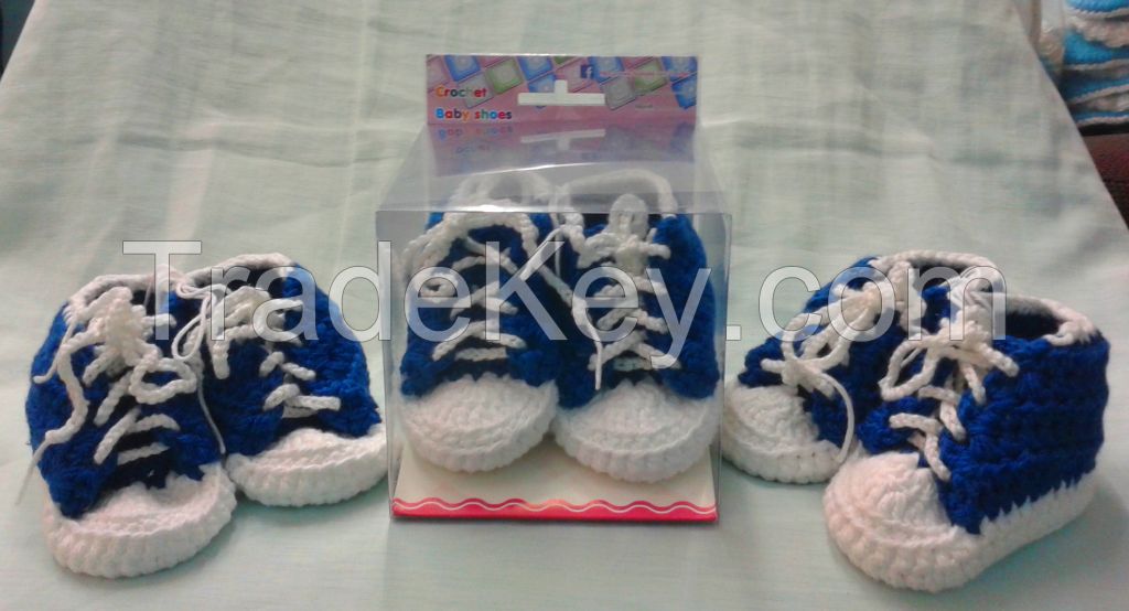 Wholesale - crocheted Newborn baby shoes