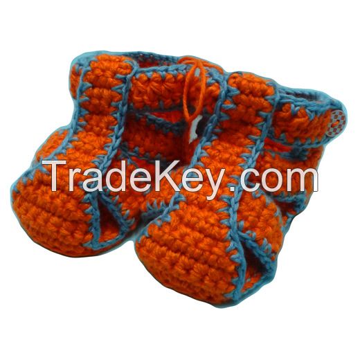 Handmade Crochet Baby Shoes footwear hight quality from thailand