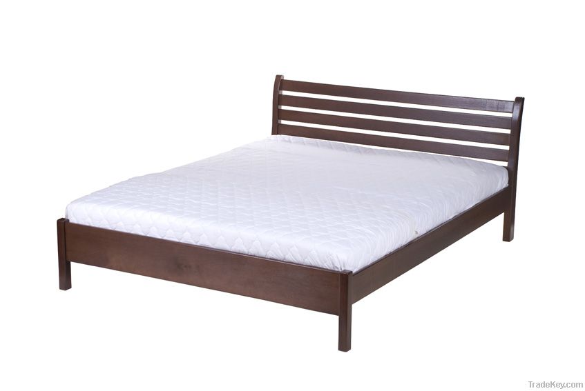 solid wood bed