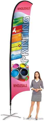 15ft Height Flying Banner with Stand included