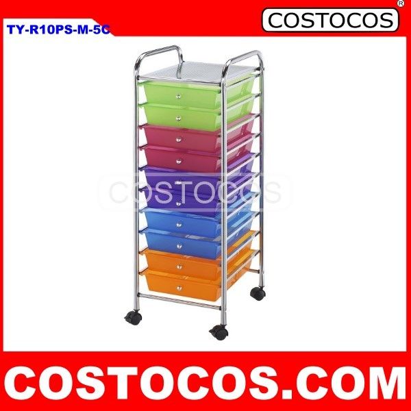 Multi-Color 6 - Drawer Trolley (Storage Cart)