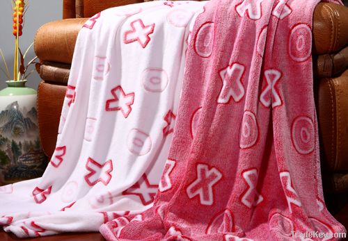 100% Polyester Coral Fleece Blanket