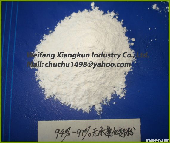 calcium chloride anhydrous 90%, 94-97% powder, granule, falke cacl2