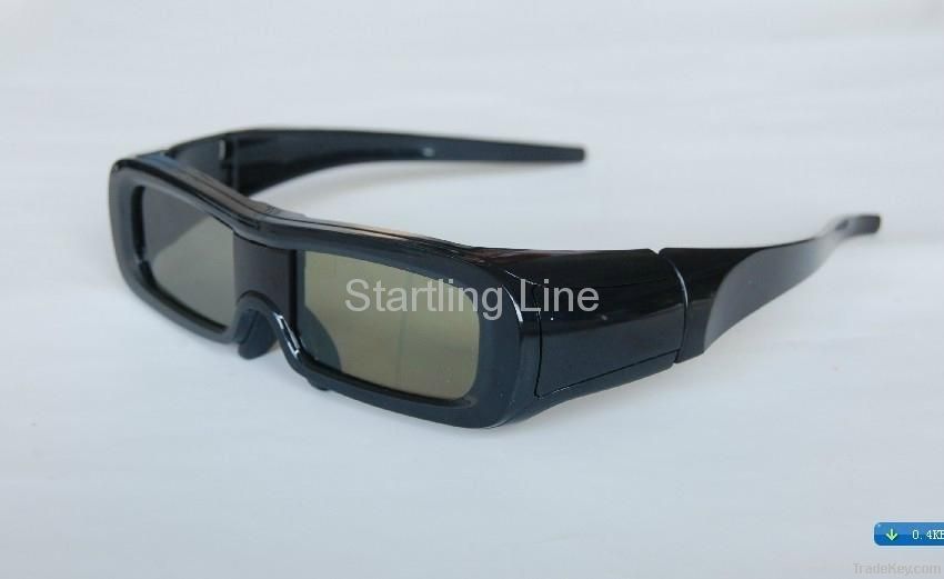 Cool 3D Bluetooth Active Shutter Rechargeable Glasses for 2011 Samsung