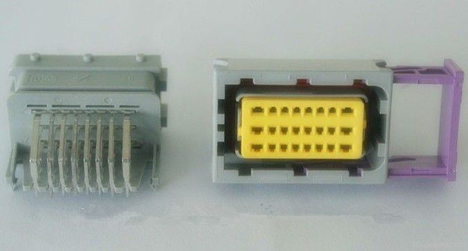 24pin male and female waterproof auto connectors